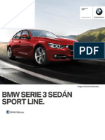 Ficha Tecnica BMW 328iA Sedan Sport Line Automatico 2015