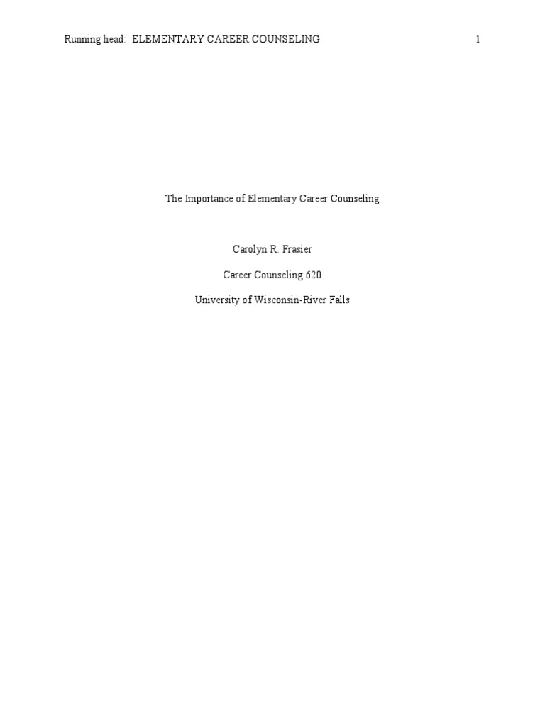 research paper on guidance and counseling