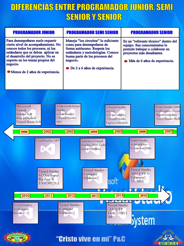 Niveles de Programadores: Junior, Semi Senior y Senior | PDF ...