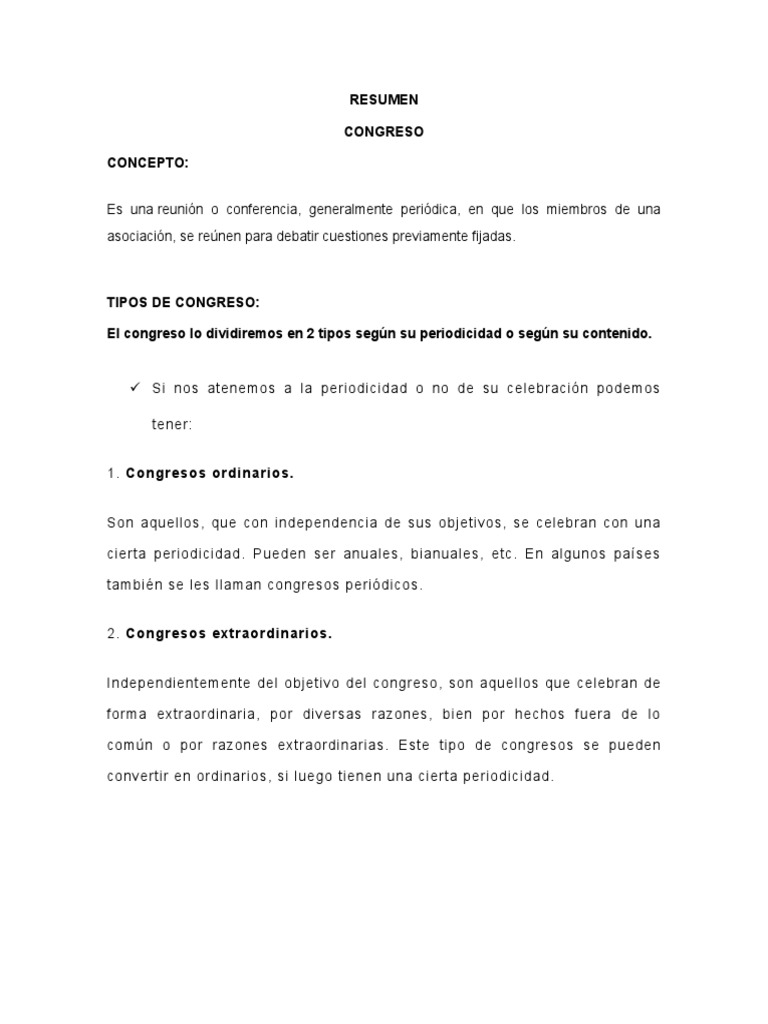 RESUMEN de Congreso | PDF | Science | Tecnología (general)