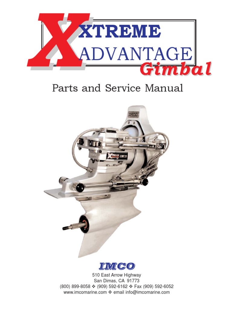 Gimbal Manual New Numbers (GIMBAL SERVICE MANUAL) | Screw | Washer  (Hardware)
