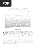 La Reforma Penal en Mexico