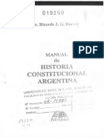 Manual de Historia Constitucional Argentina - Ricardo Harvey(1)