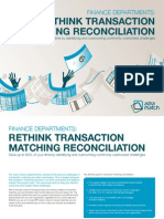 BEST PRACTICE Rethink Transaction Matching