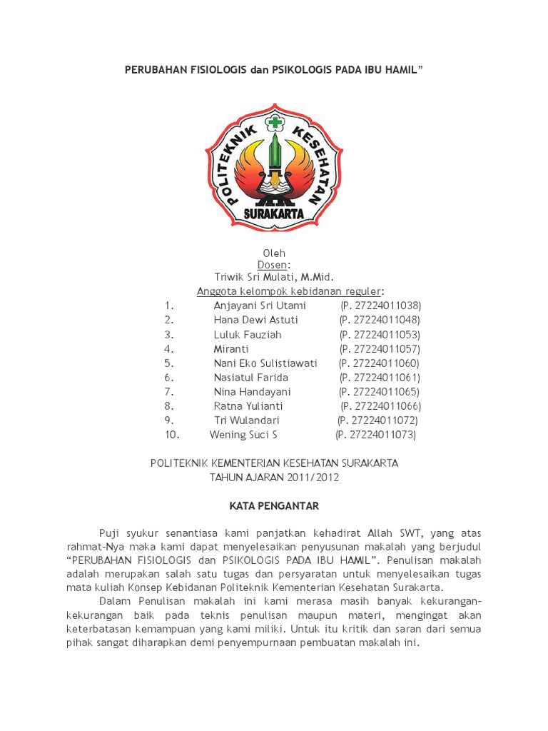 Perubahan  Fisiologis Dan Psikologis  Pada  Ibu  Hamil  Per Sistem  Perubahan  Fisiologis Dan Psikologis  Pada  Ibu  Hamil  Per Sistem