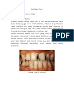Klasifikasi Karies Menurut Lokasi