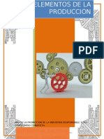 Elementos de Pruduccion y Sistemas de Produccion