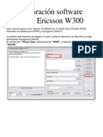 Manual Reparación Software W300