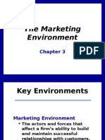 Marketing Environment Chapter 3 Key Forces