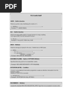 PL1 Functions