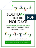 Boundaries for the Holidays, ha