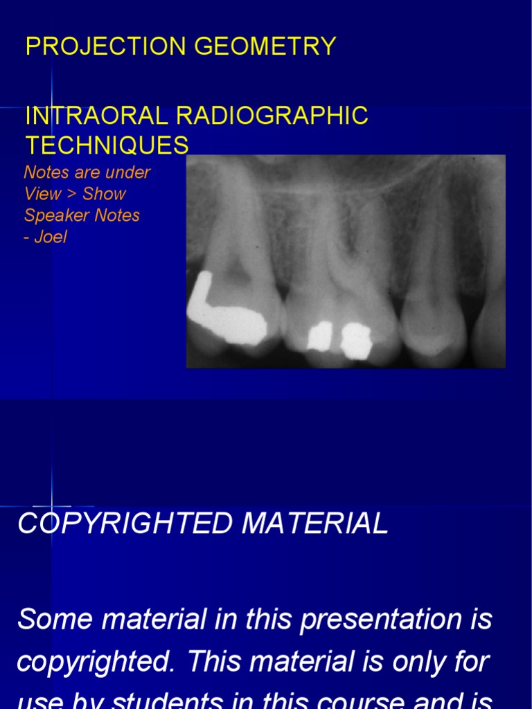 Radiology L07 Projection Geometry PDF Dental Anatomy Radiography