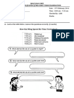 2014 First Term Exam Paper 2 Edited