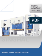 Singhal Power Presses - SEW Product Brochure