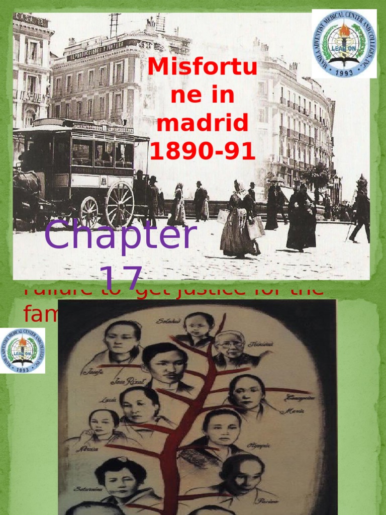 Chapter 17 misfortunes in madrid ppt image