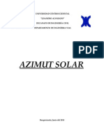 Oriany Azimut Solar