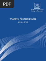 Download 2012-2013 RACP Training Positions Guide by lehmo9315 SN257275516 doc pdf