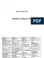 0 Proiect Didactic I