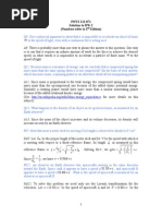 PHYS 212-071 HW-2 Solution (1) Physics