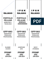 Tulang Portfolio PelajarPPG