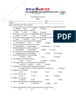 Comprehensive Exam in Mape 6