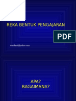 Reka Bentuk Pengajaran