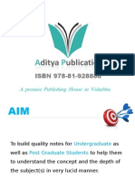 Presentation For Aditya Publication