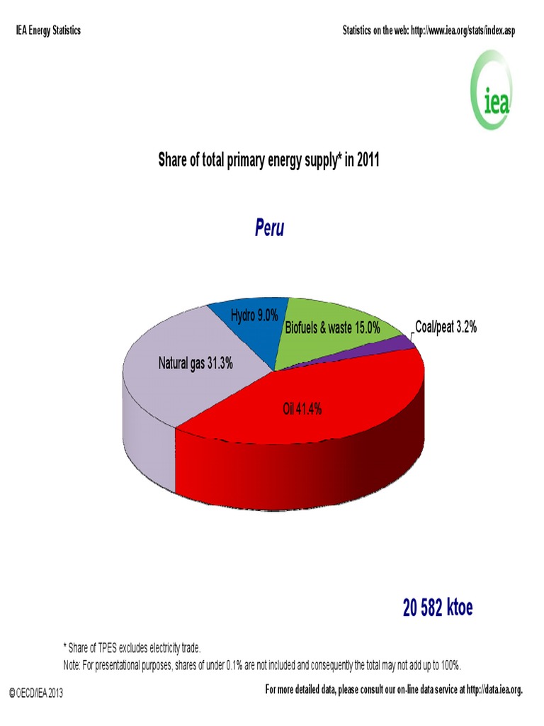 Share of Total Primary Energy Supply in 2011: 20 582 Ktoe | PDF