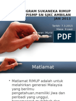 Program Sukaneka RIMUP Anjuran PISMP SN SJKC Ambilan