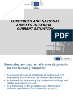 Eurocodes and National Annexes in Serbia - Decembar 2013