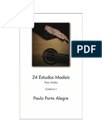Paulo Porto Alegre - 24 Estudos Modais - Caderno I