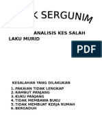 Analisis Kes Salah Laku