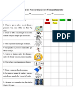 Mapa Semanal Comportamento