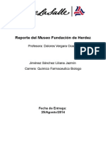 Reporte Del Museo Fundación de Herdez
