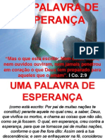 Uma Palavra de Esperança