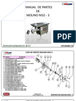 Lista de Partes Molino M32