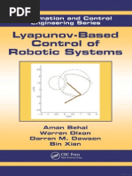 Lyapunov Based-Control