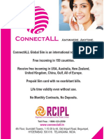 Connectall Flyer Global Roaming Sim