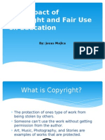 The Impact of Copyright and Fair Use
