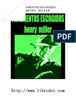 Miller Henry - Fragmentos Escogidos