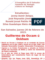 Guillermo de Occam U Ockham