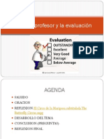 El Rol Del Profesor y La Evaluación