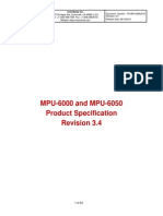 Datasheet Acelerômetro PS MPU 6000A 00v3.4