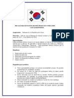 Información de Beca Corea 2015 Para El 17octubre