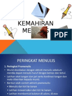 KEMAHIRAN MENULIS BM