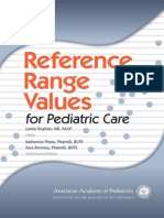 Reference Range Values For Pediatric Care - Soghier, Lamia M., Pham, Katherine, Rooney, Sara ( (AAP 2014) )