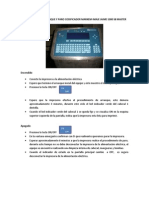 Procedimiento Arranque y Paro Codificador Markem Imaje