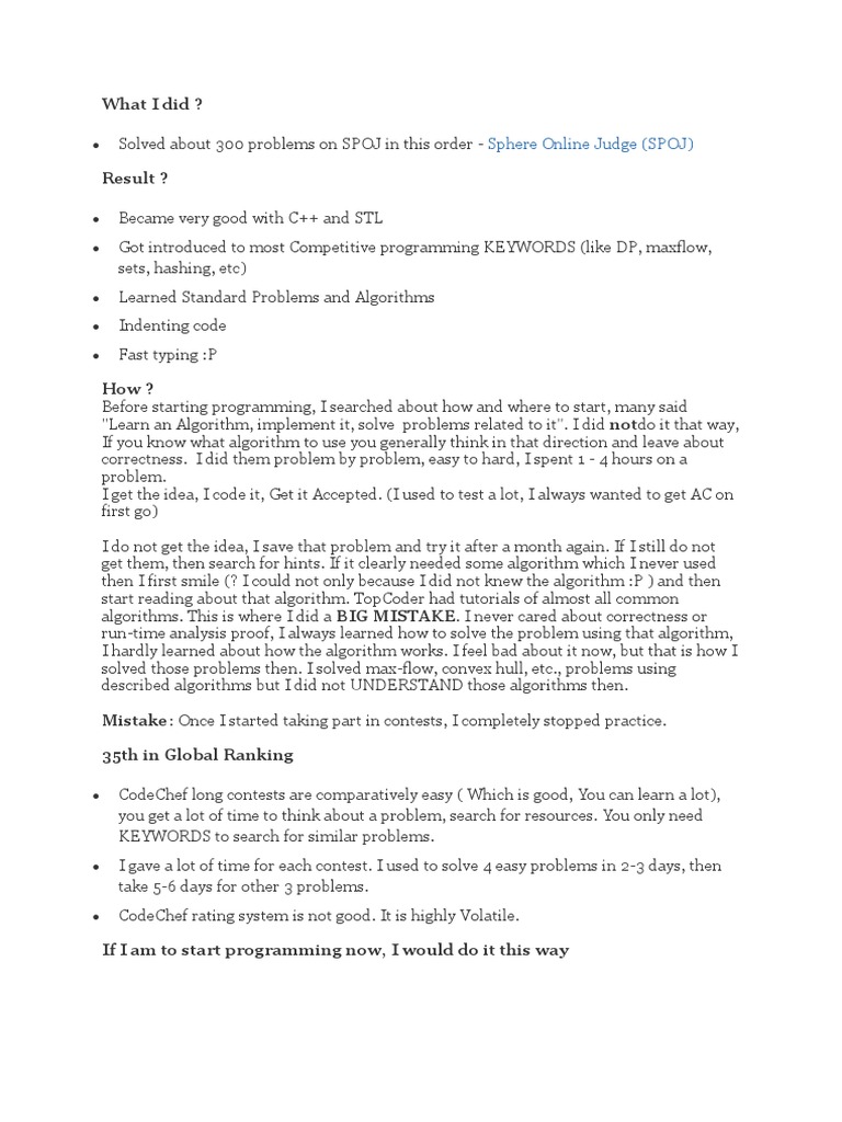 Competitive Programming | PDF | Algorithms | C++