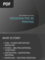 Designing For 3d Printing