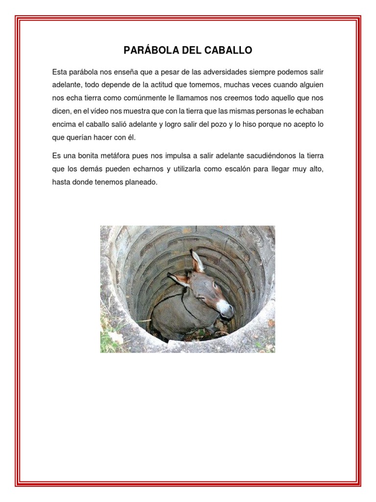 Parábola Del Caballo. Rocio PDF | PDF